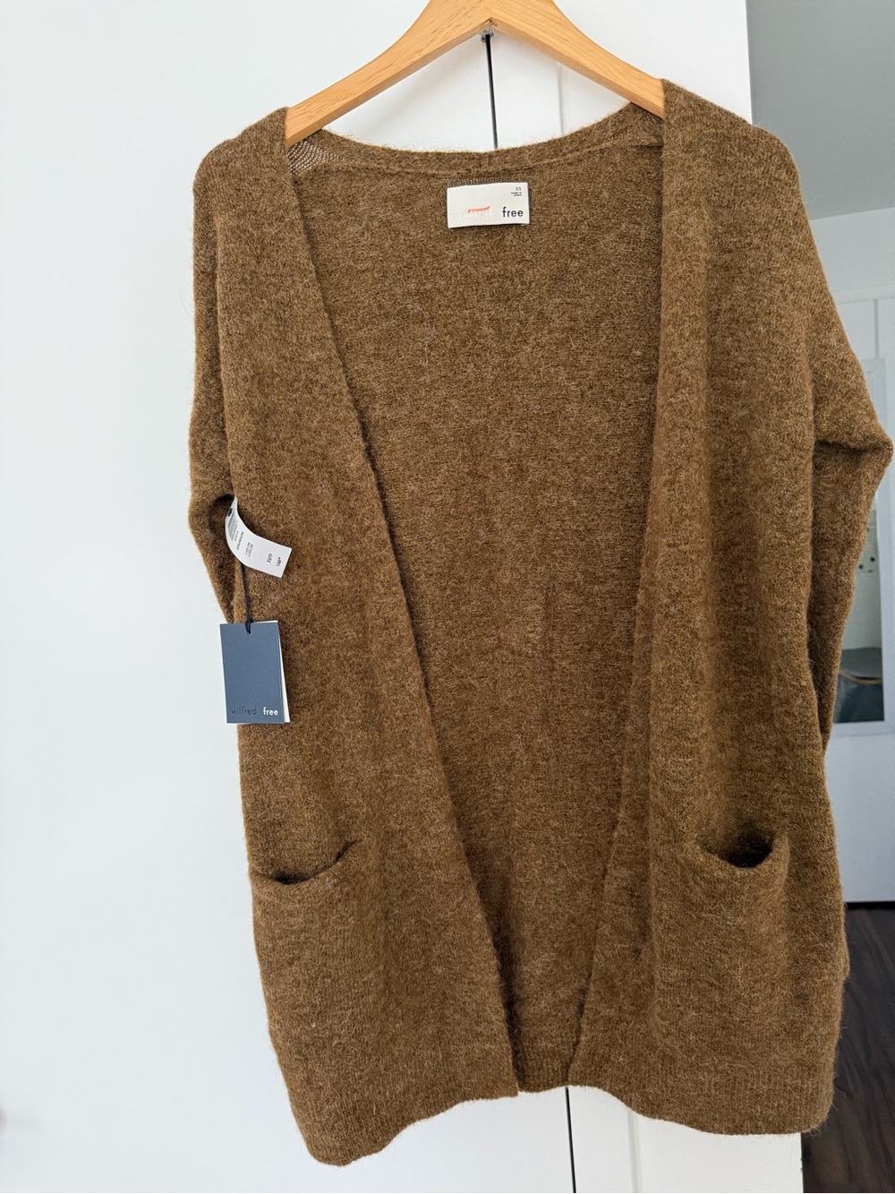 Wilfred Aronson Open Front Sweater